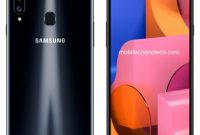 Specifications And Reviews Samsung Galaxy A20s terbaru